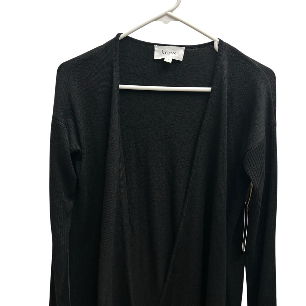 Korye Draped Open-Front Cardigan NWT